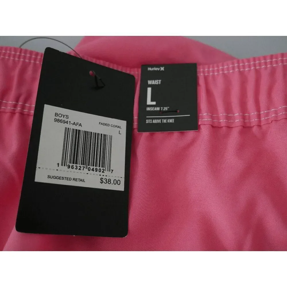 Hurley Boys Pool Party Stretch Swim Trunks size L (14-16)